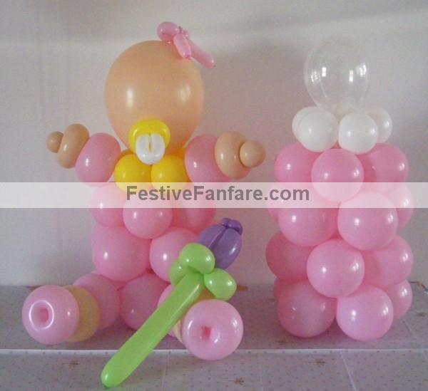 Images Tagged Balloon Baby Bottle Mad About Balloons Llc